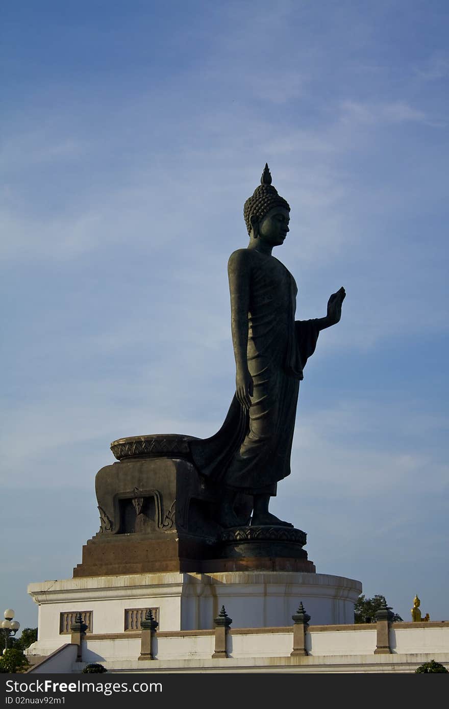 Buddhist landscape interior thailand wat black. Buddhist landscape interior thailand wat black