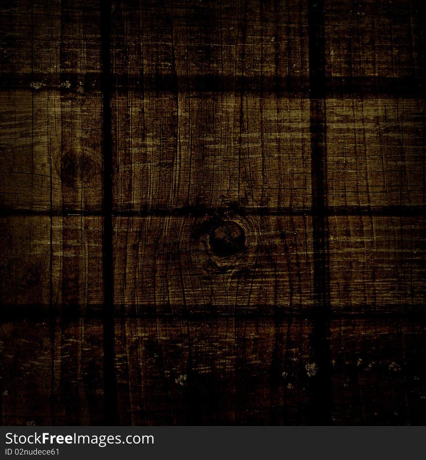 Wooden surface of a board. Old Tree Stump.