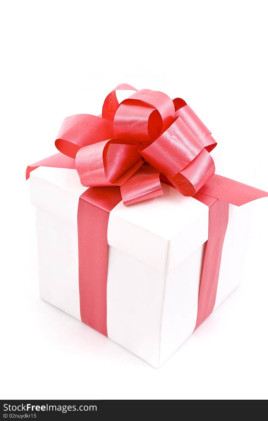 White gift box