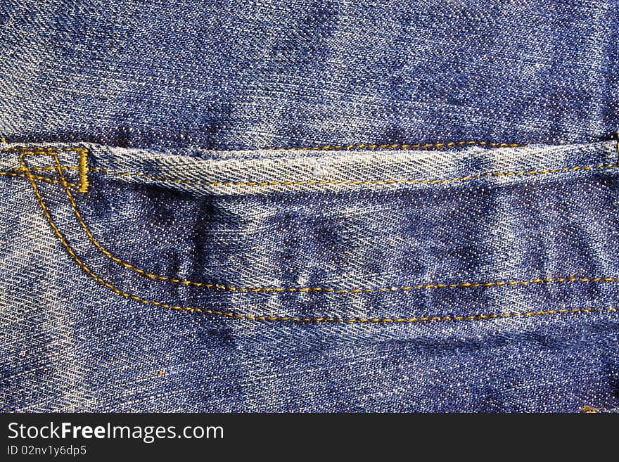 Crotch of jeans pants texture closeup. Crotch of jeans pants texture closeup.