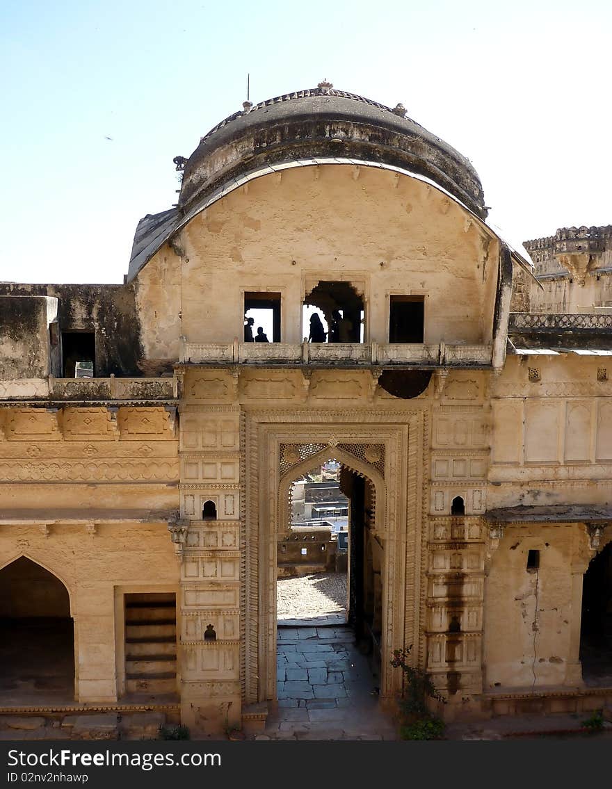 Ancient palace door