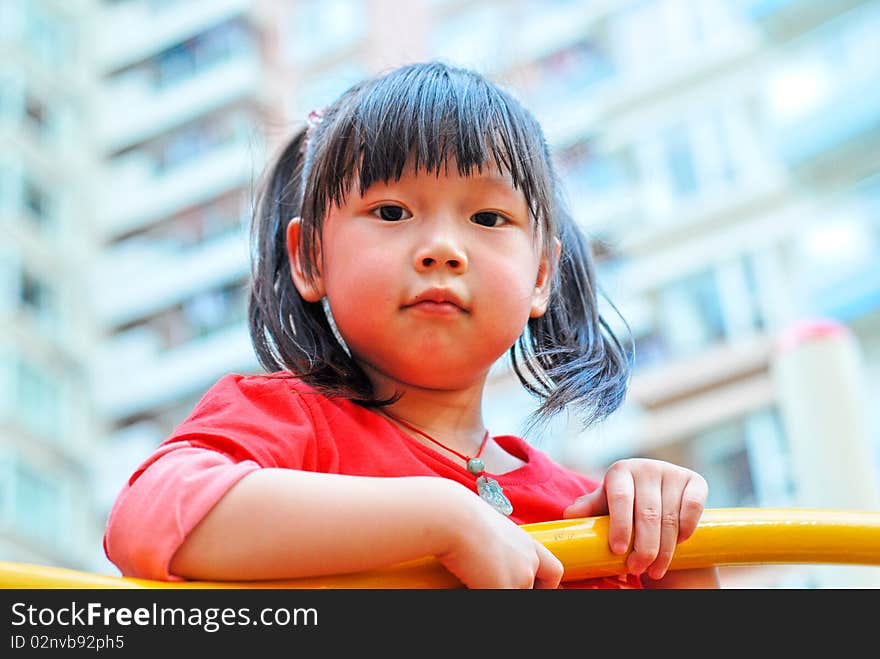 Bright picture of adorable chinese girl. Bright picture of adorable chinese girl