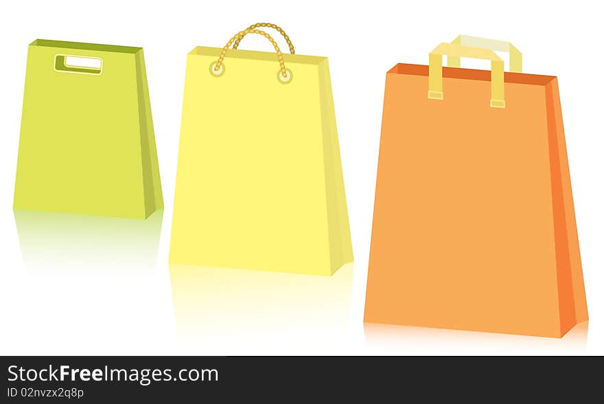 Paper shopping bags