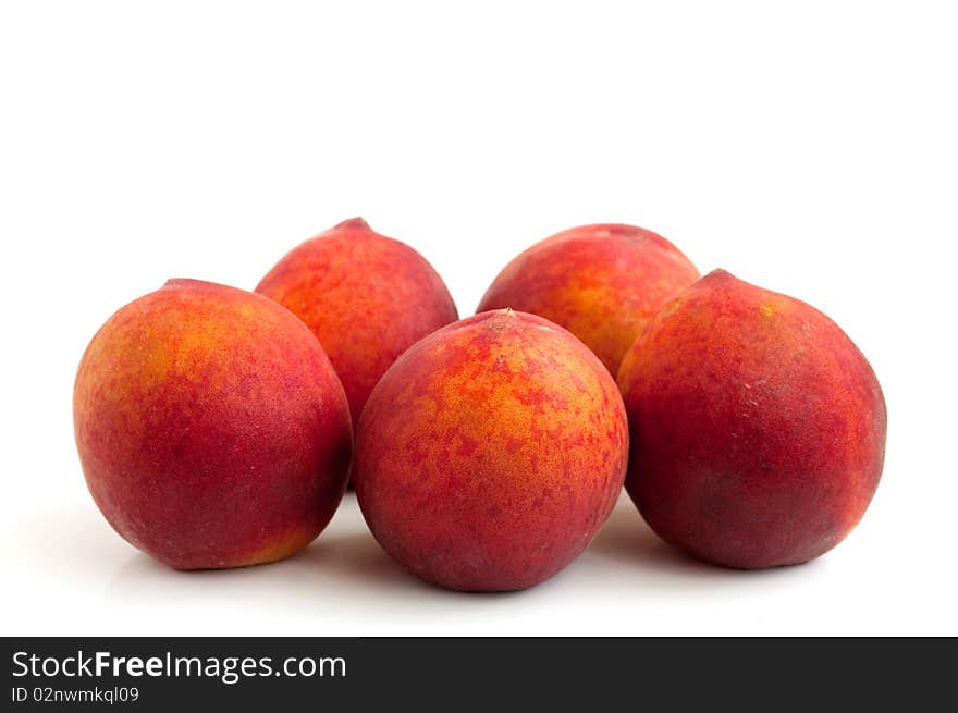 Ripe, juicy peach