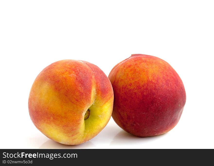 Ripe, juicy peach