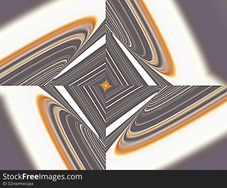 A computer generated background abstract in lines, curves and diamond shapes. A computer generated background abstract in lines, curves and diamond shapes.