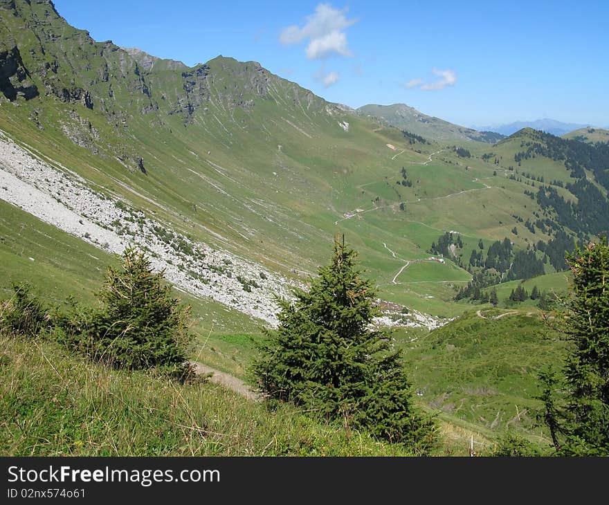 Site of the collar of neck, France