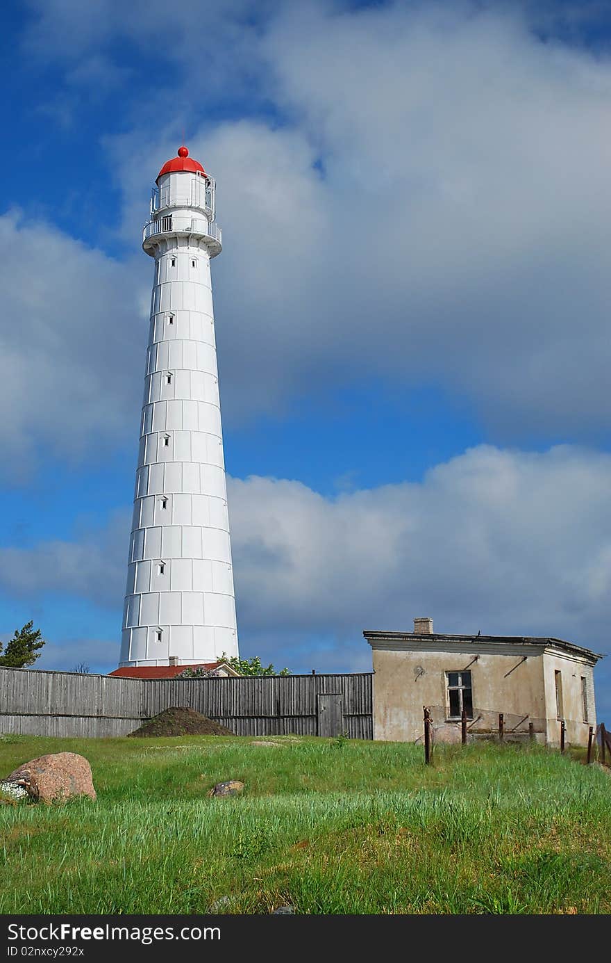 Lighthouse at Hiiumaa island, Estonia.