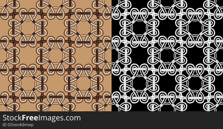 Traditional Celtic Seamless In Two Variants