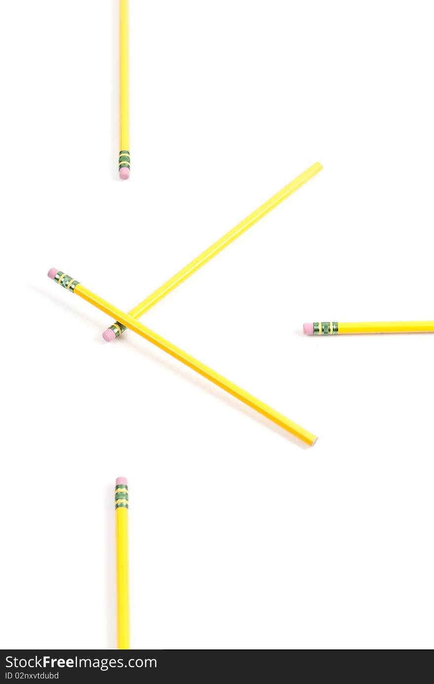 Pencils in a Clock Formation. Pencils in a Clock Formation