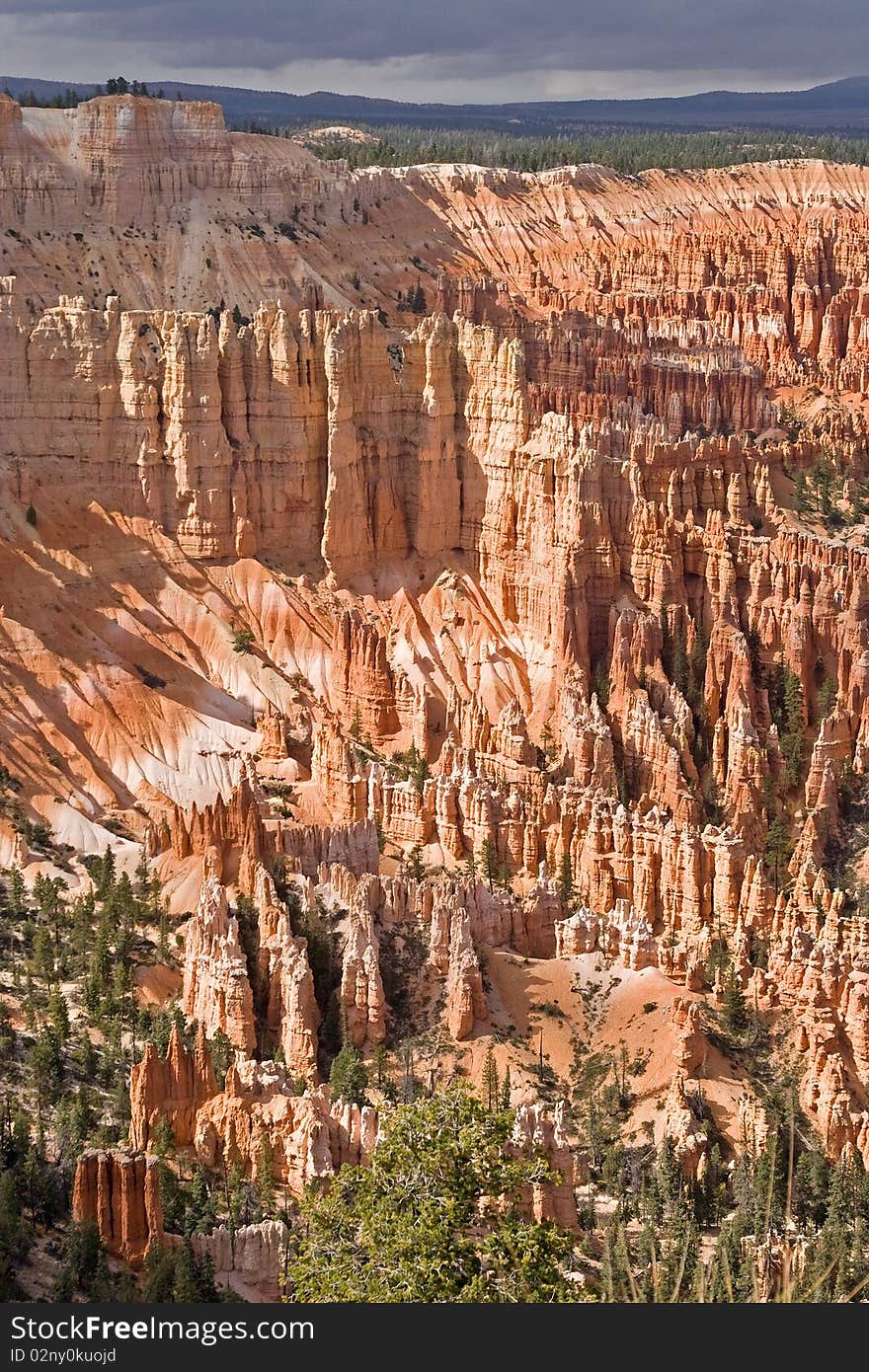 Bryce Canyon national park panorama. Bryce Canyon national park panorama