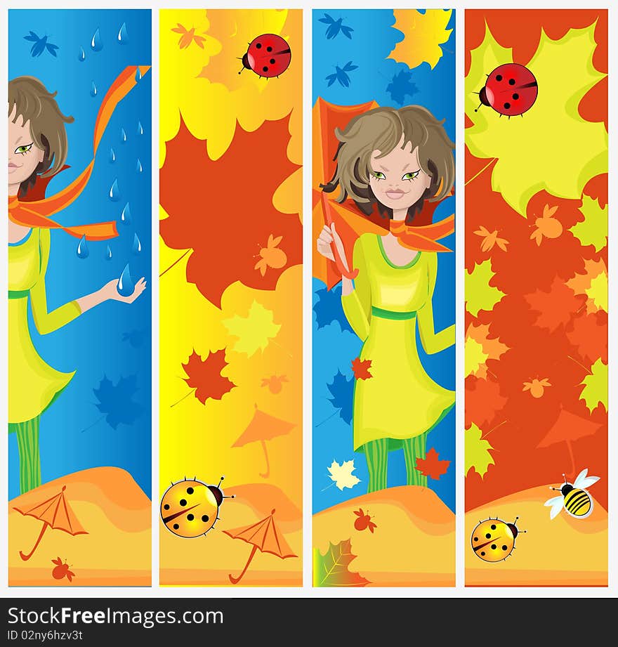 autumn banners