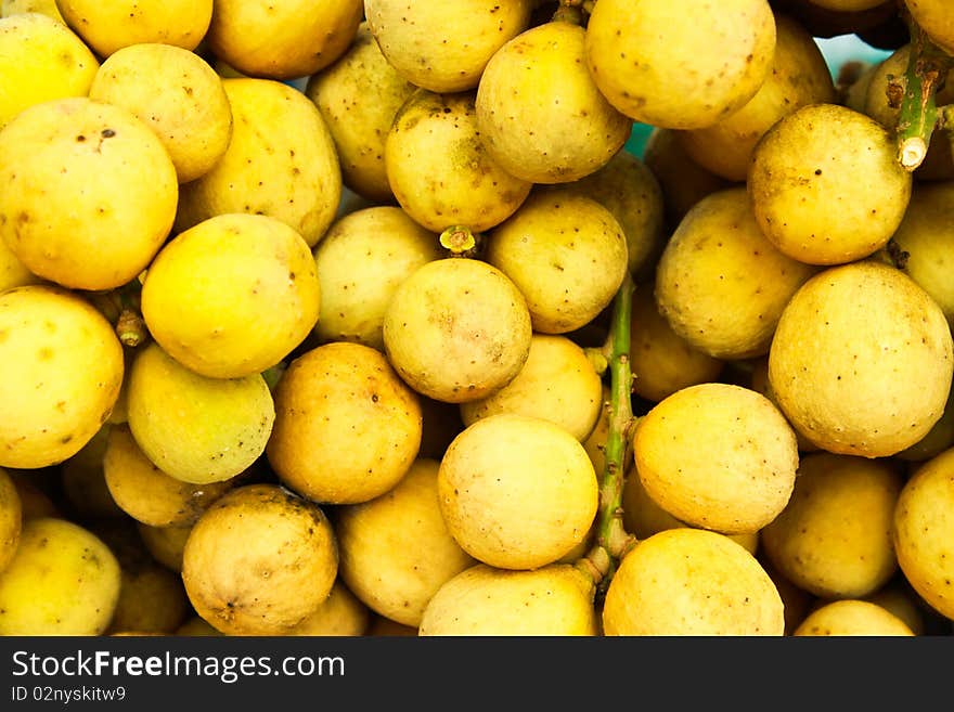 A Long Gong is a Thai fruits