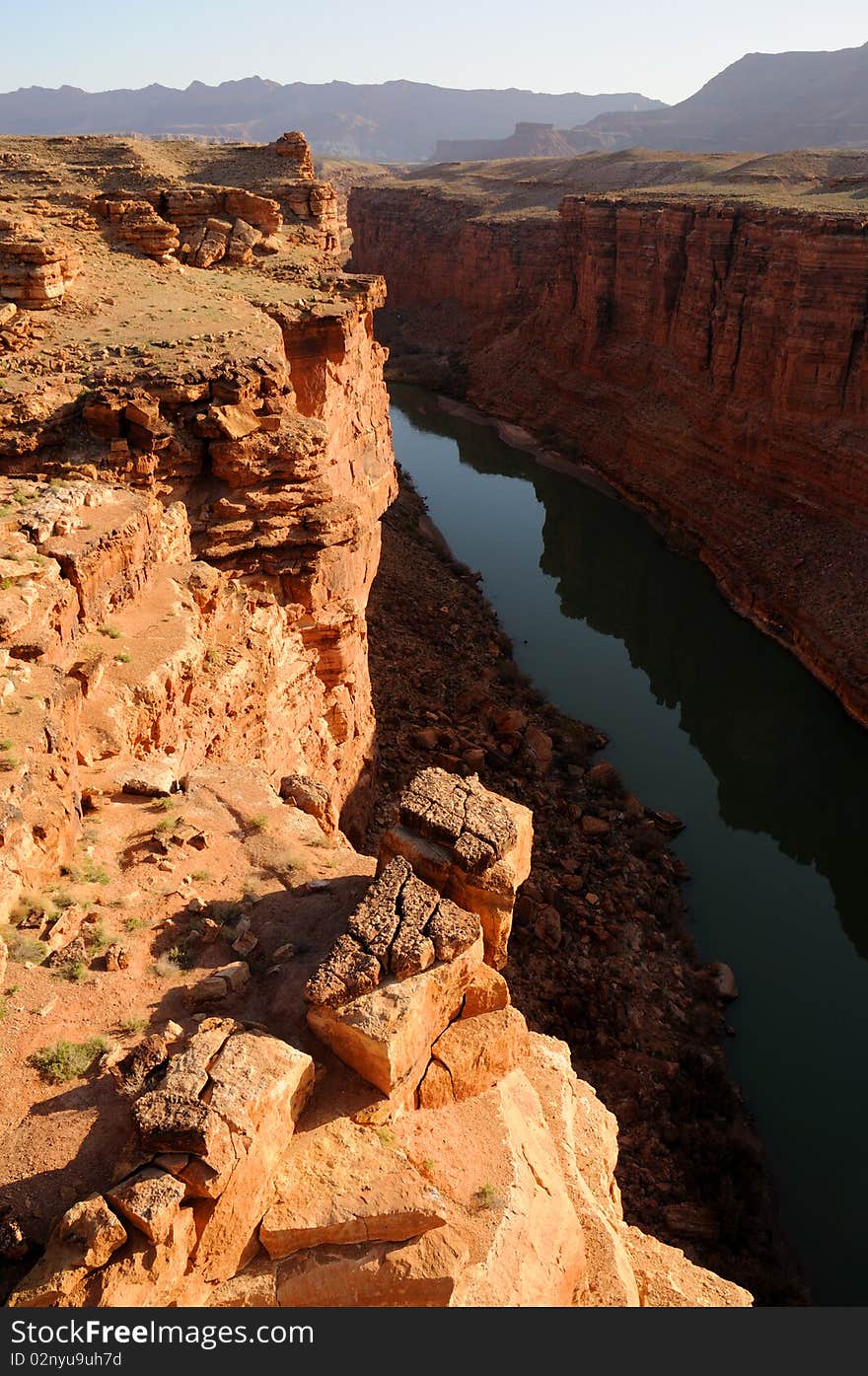 Sunrise over Marble Canyon in Northern Arizona