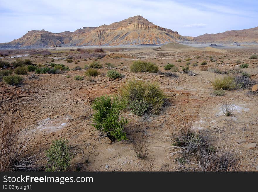 Sandstone Badlands near Big Water