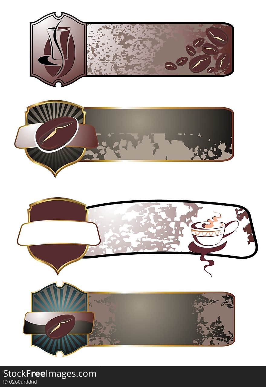 SET Of Vector Coffee,tea Design