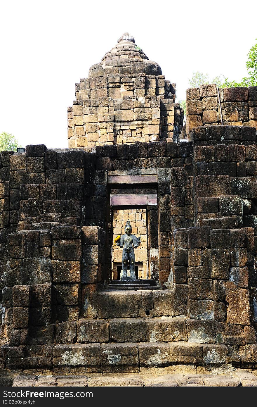 Prasadmeangsing, the ancient remains in Kanchanaburi,thailand