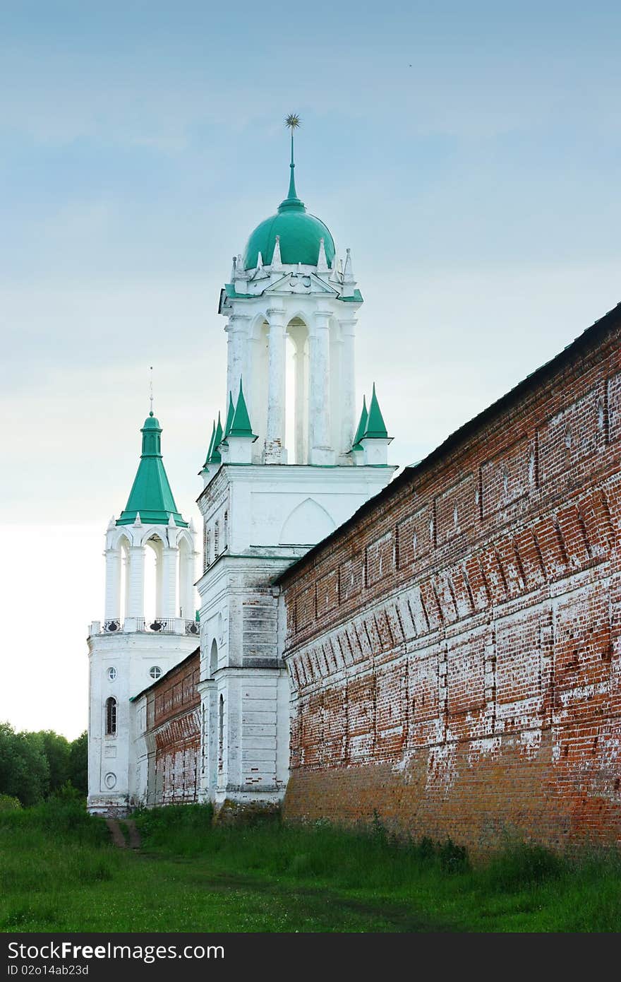 Ancient church in Rostov Veliky.