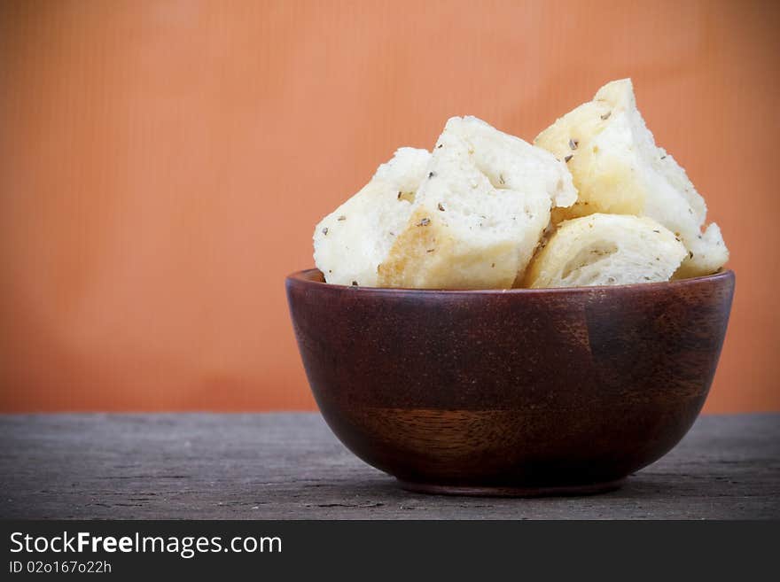 Bowl Of Croutons