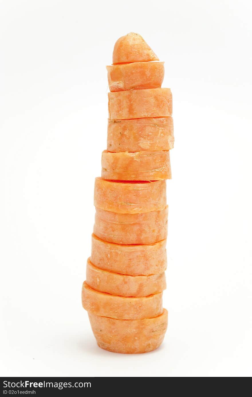 Sliced carrots