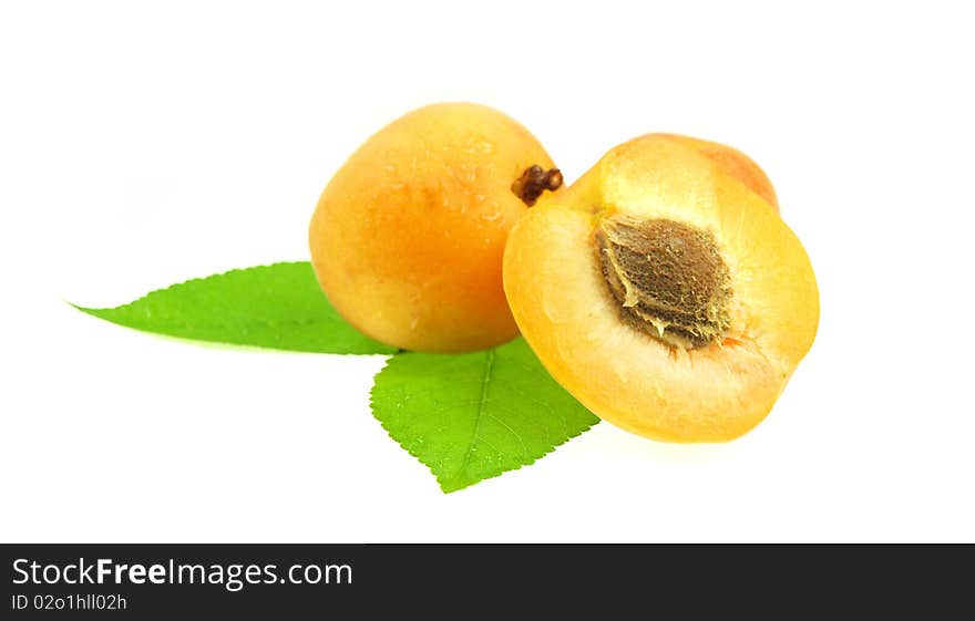 Studio photo of isolated fruit on white background. Studio photo of isolated fruit on white background