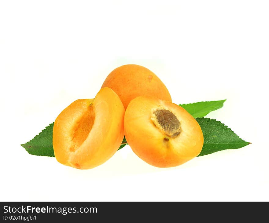 Studio photo of isolated fruit on white background. Studio photo of isolated fruit on white background