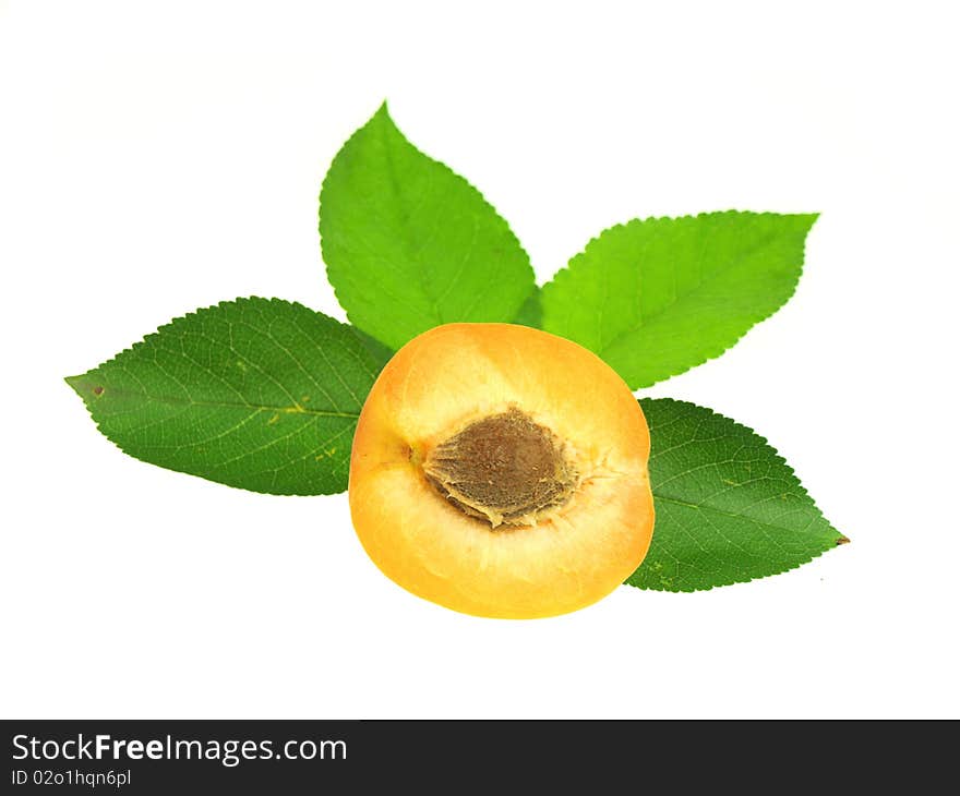 Studio photo of isolated fruit on white background. Studio photo of isolated fruit on white background