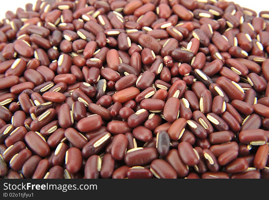 Close-up Bunch of red beans