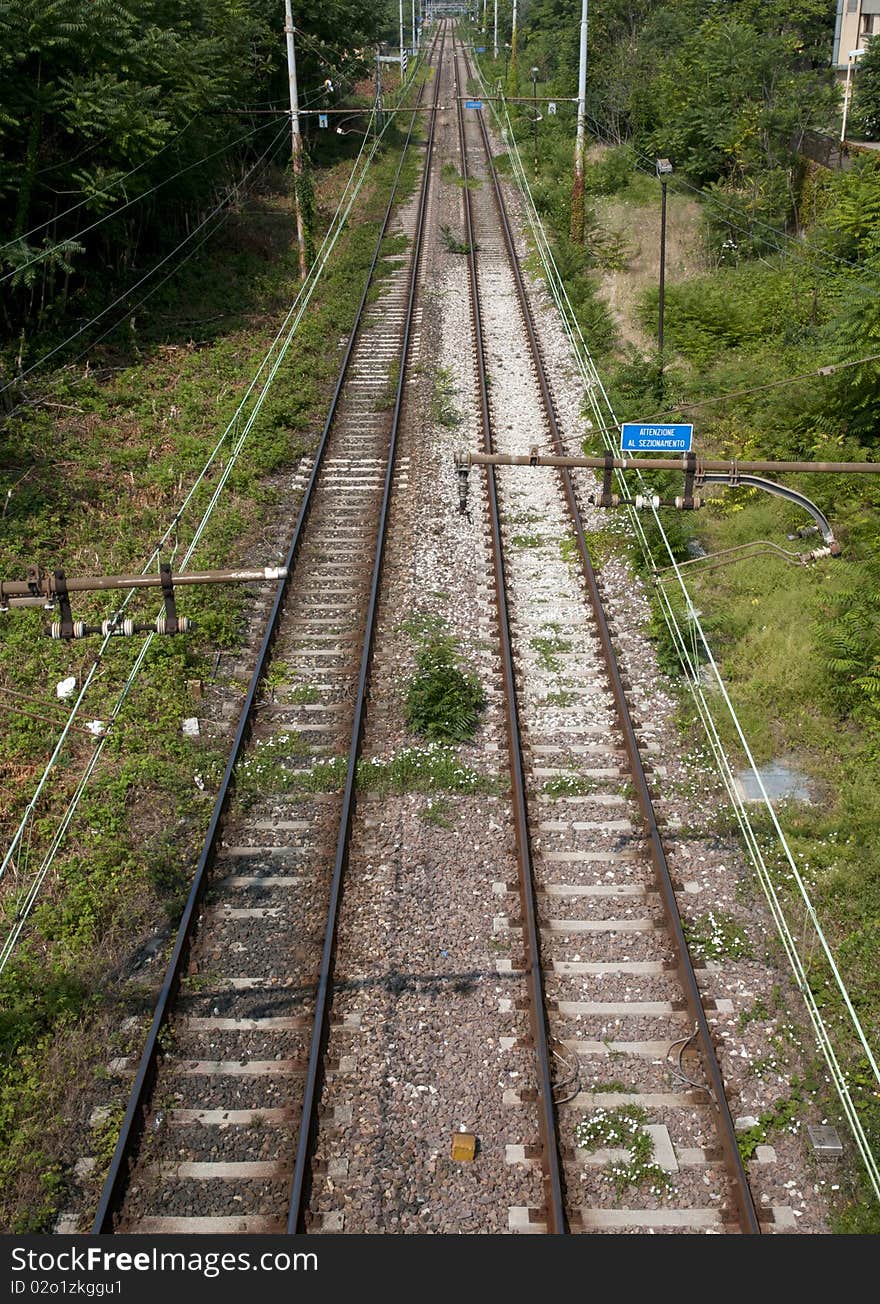 Train tracks