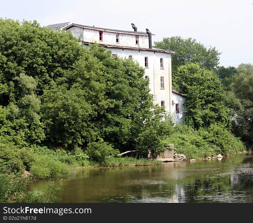 Old Building on the River