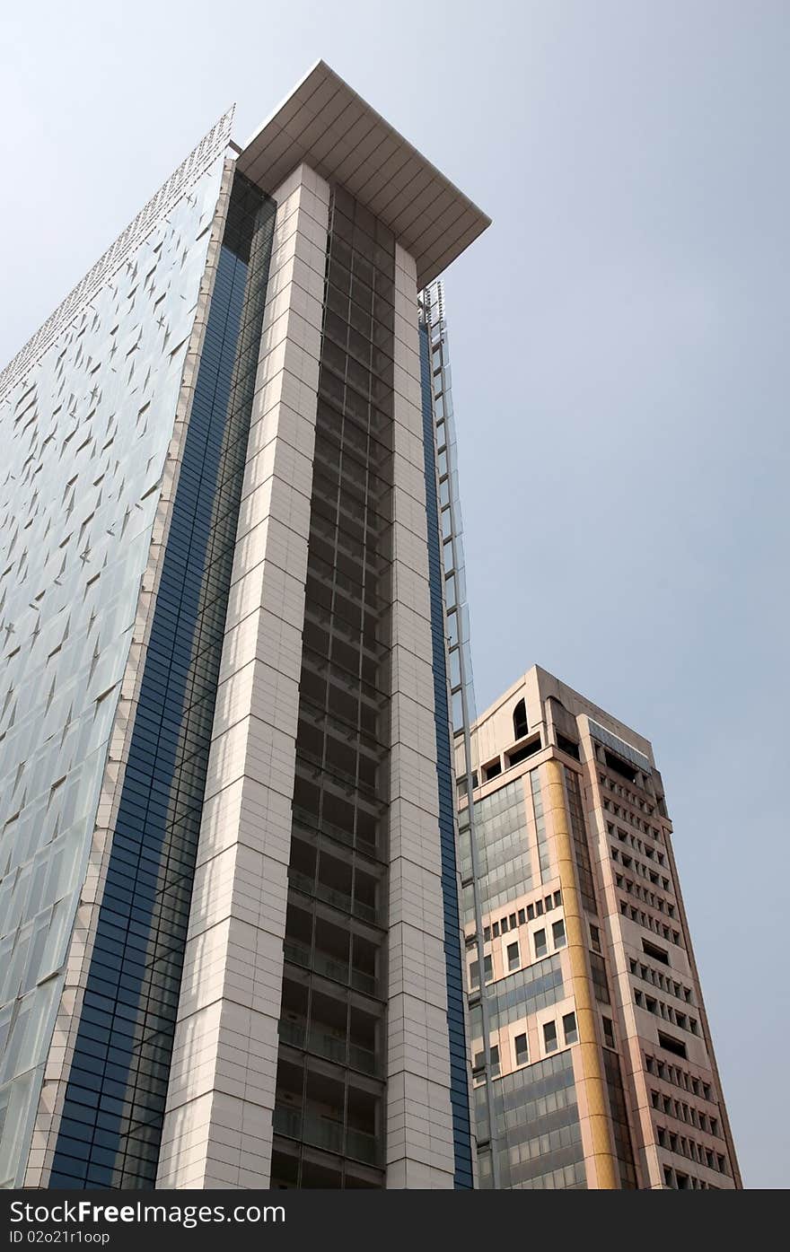 Modern skyscrapers (Milan, Italy)