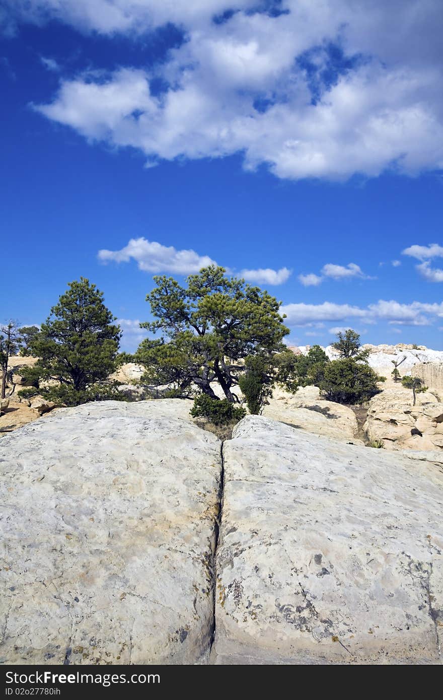 Cheecks Rock in El Morro National Monument