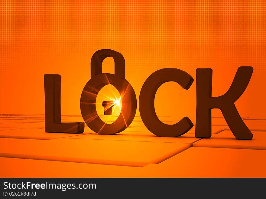 Lock symbol