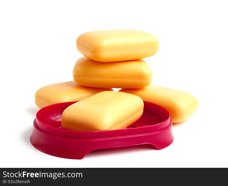 Yellow soap