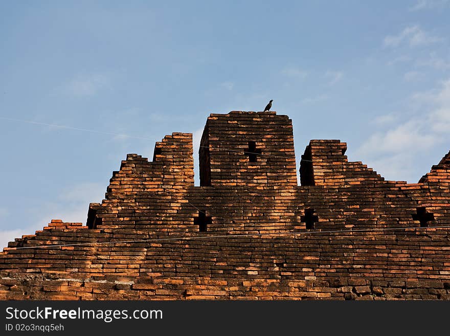 Image of ruin in Chiang Mai