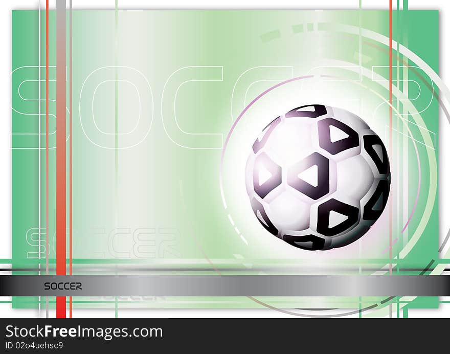 Soccer Ball Background