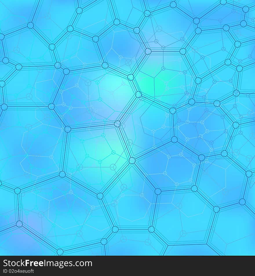 Abstract blue background