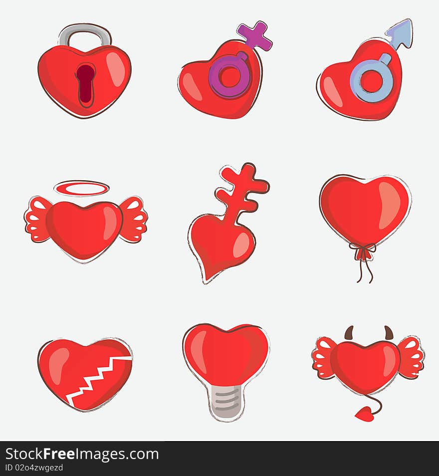 Hearts set