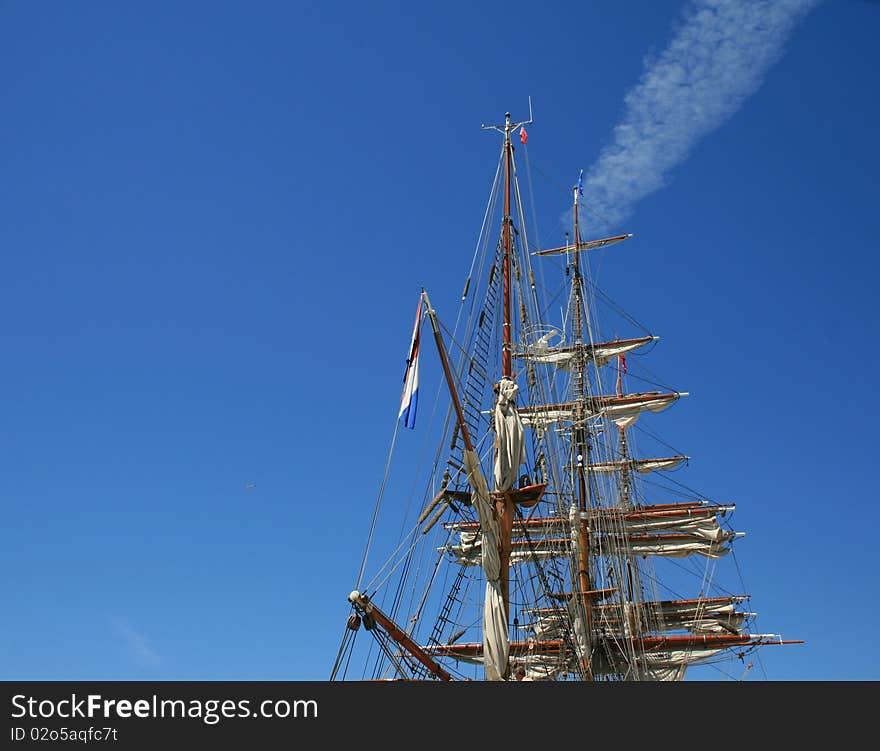 Mast of Sailing Ship