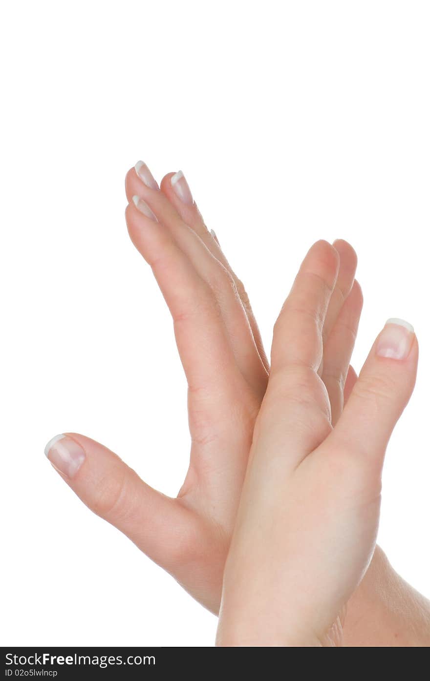 Female hands