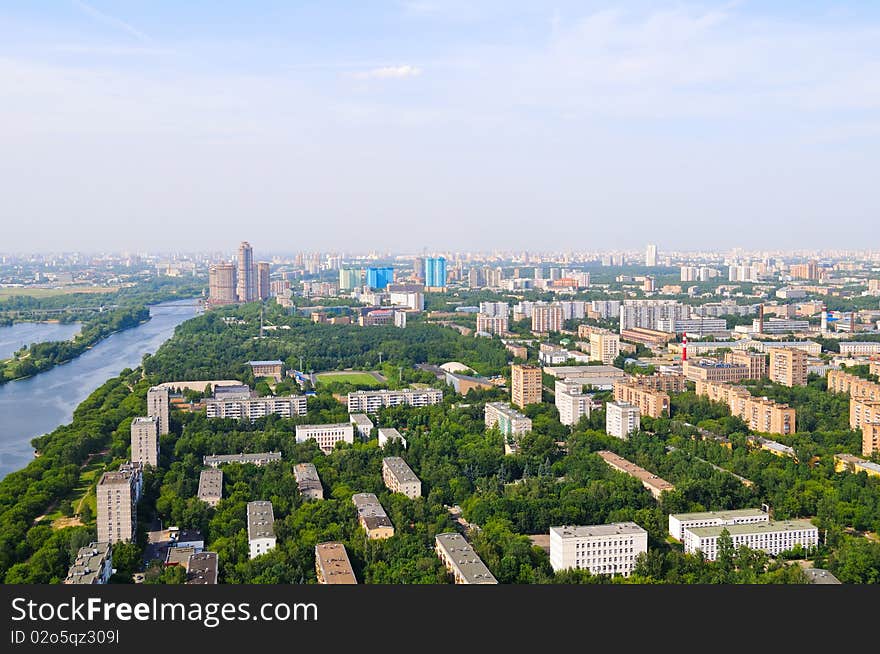 Moscow. Photo of urban landscape