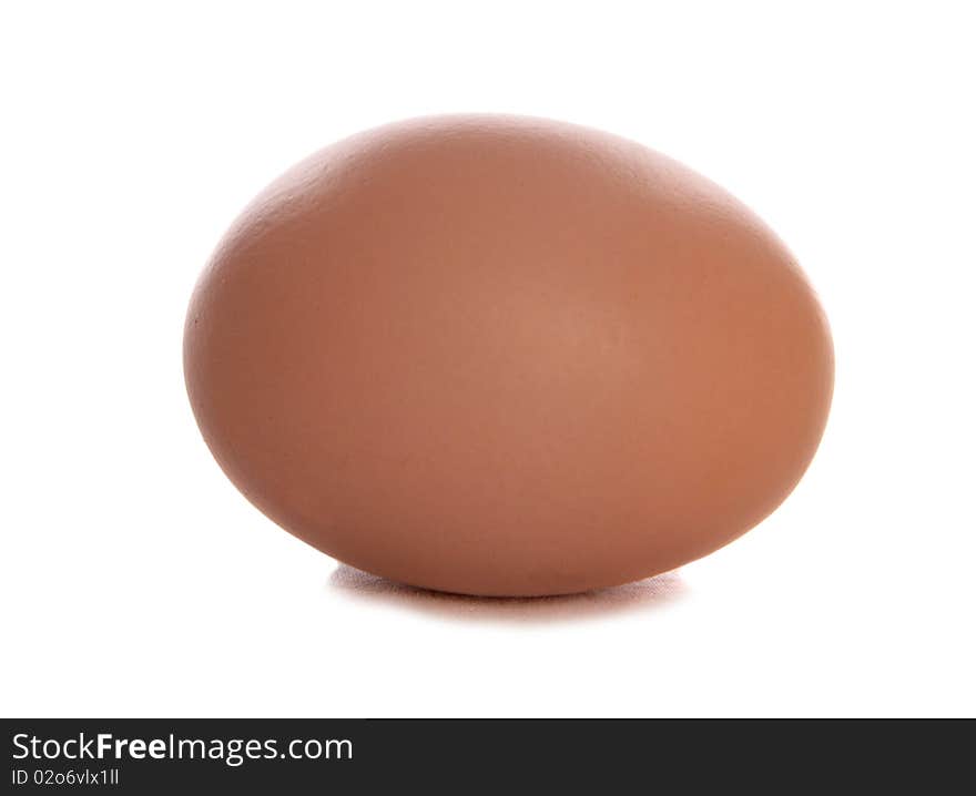 Single fresh egg cutout