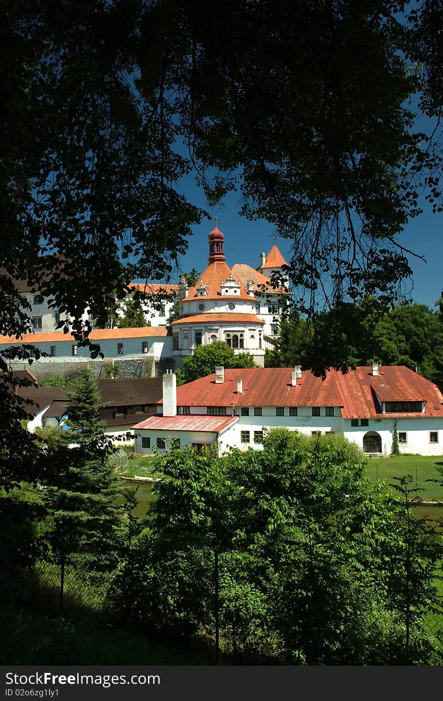 Czech Republic, Jindrichuv Hradec, Castle