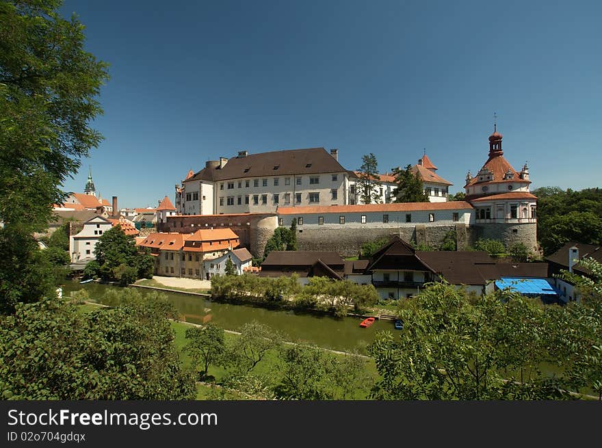 Czech republic, Jindrichuv Hradec, castle