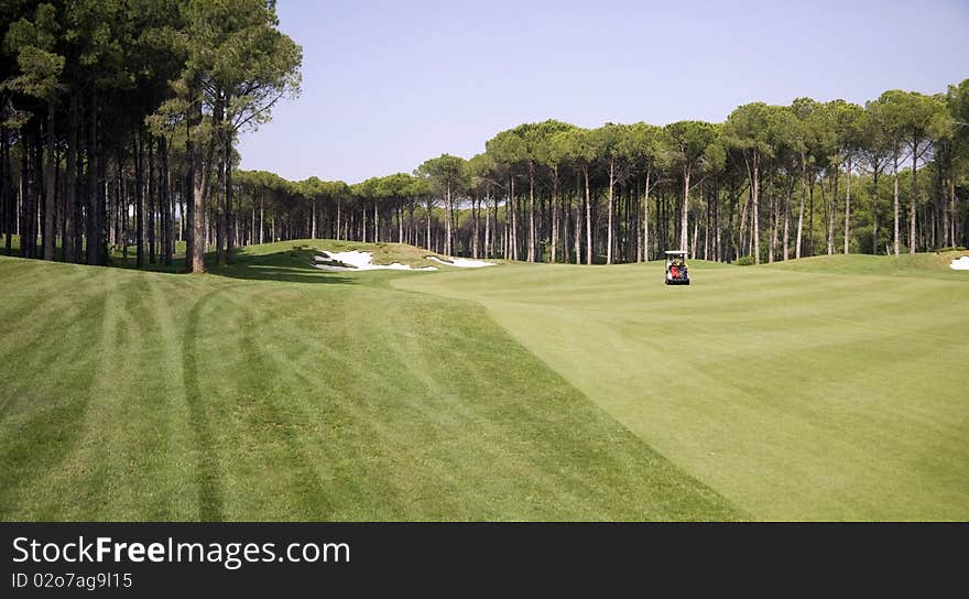 Panorama Of Golf Club