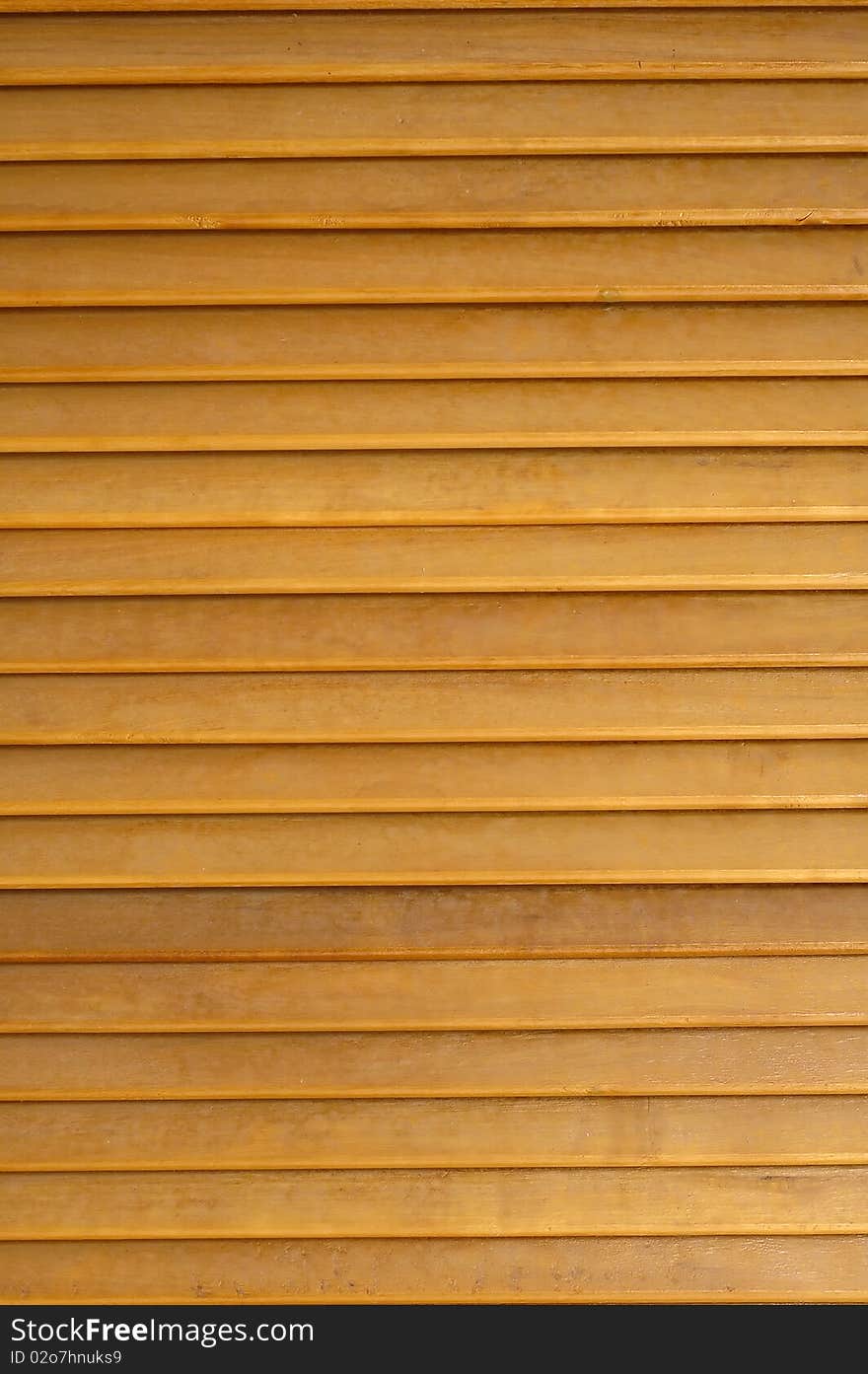 Wooden lath in wooden house