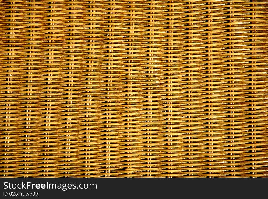 Texture of rattan furniture