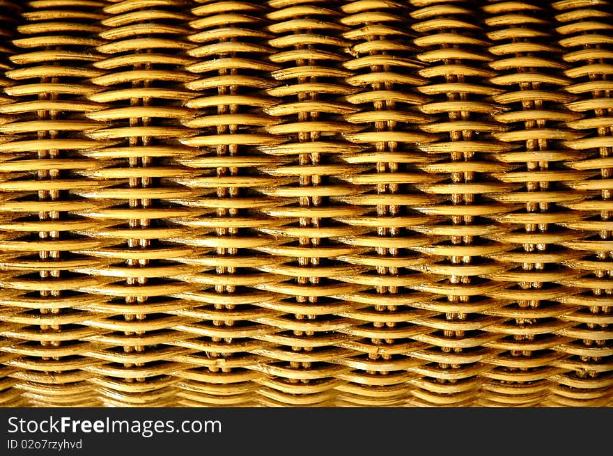 Texture of rattan furniture