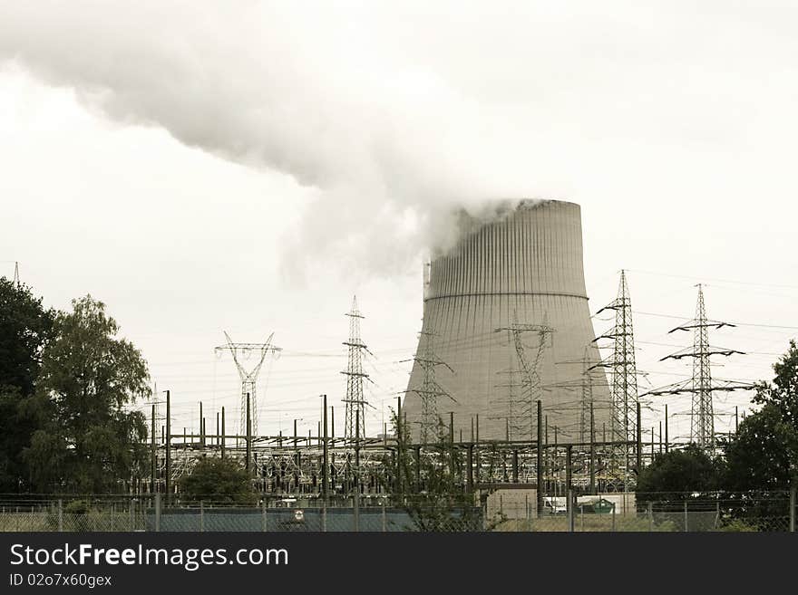 Capture of a atomic power plant in germany