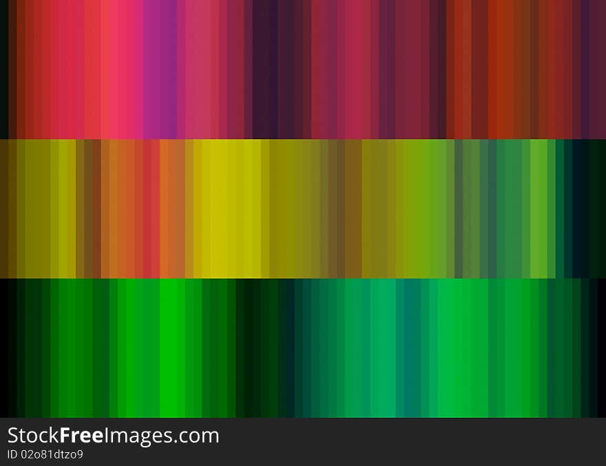 Abstract background red green yellow colors